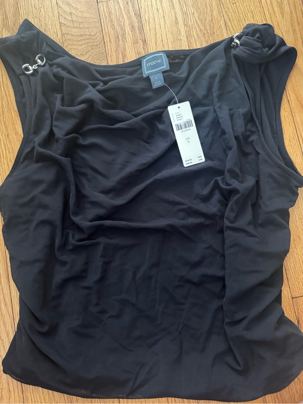 NWT Maeve mesh tank top